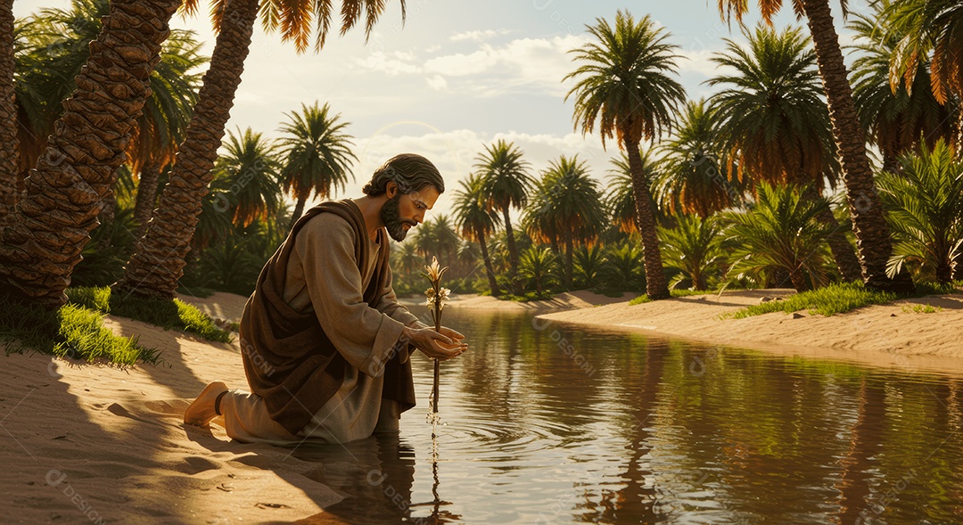 Retrato semelhante de discípulo