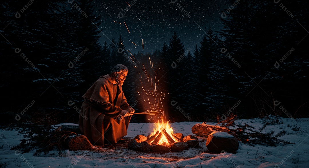 Retrato semelhante de discípulo