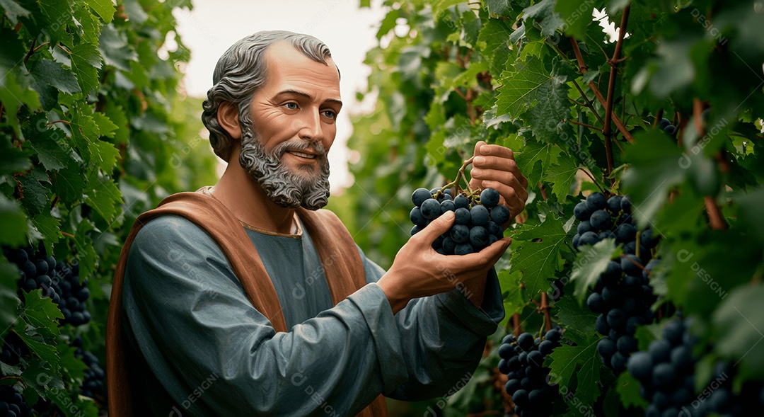 Retrato semelhante de discípulo