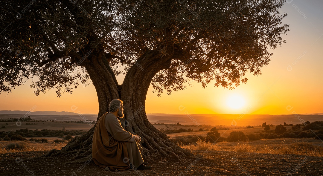 Retrato semelhante de discípulo