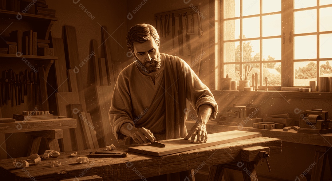 Retrato semelhante de discípulo