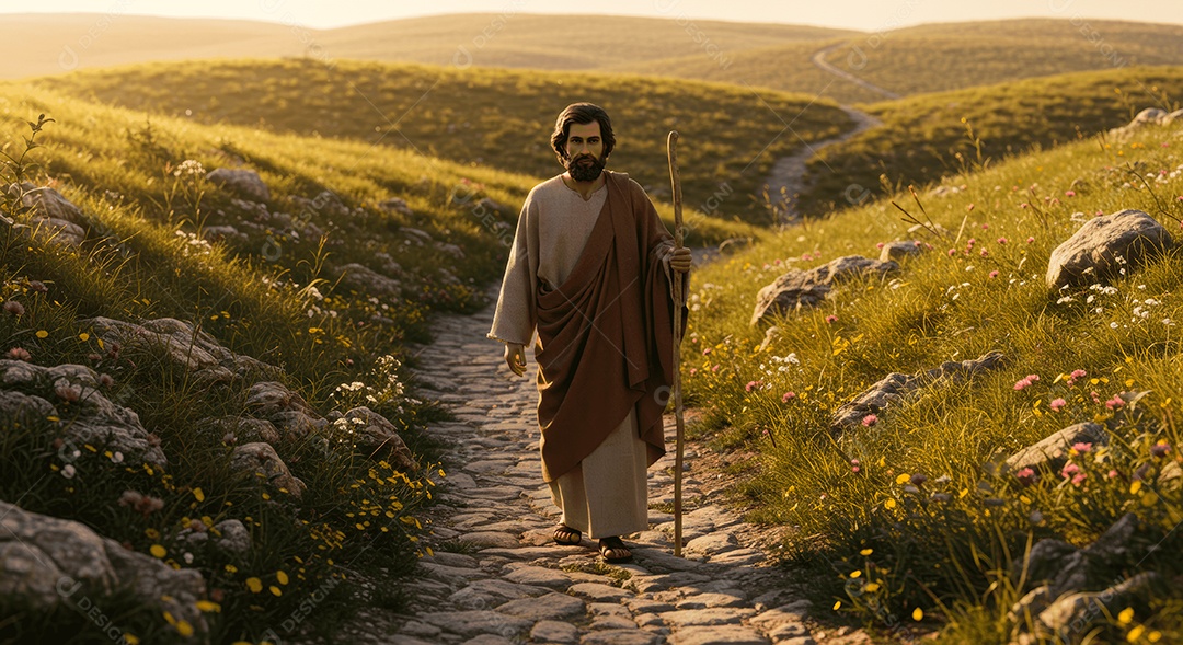 Retrato semelhante de discípulo