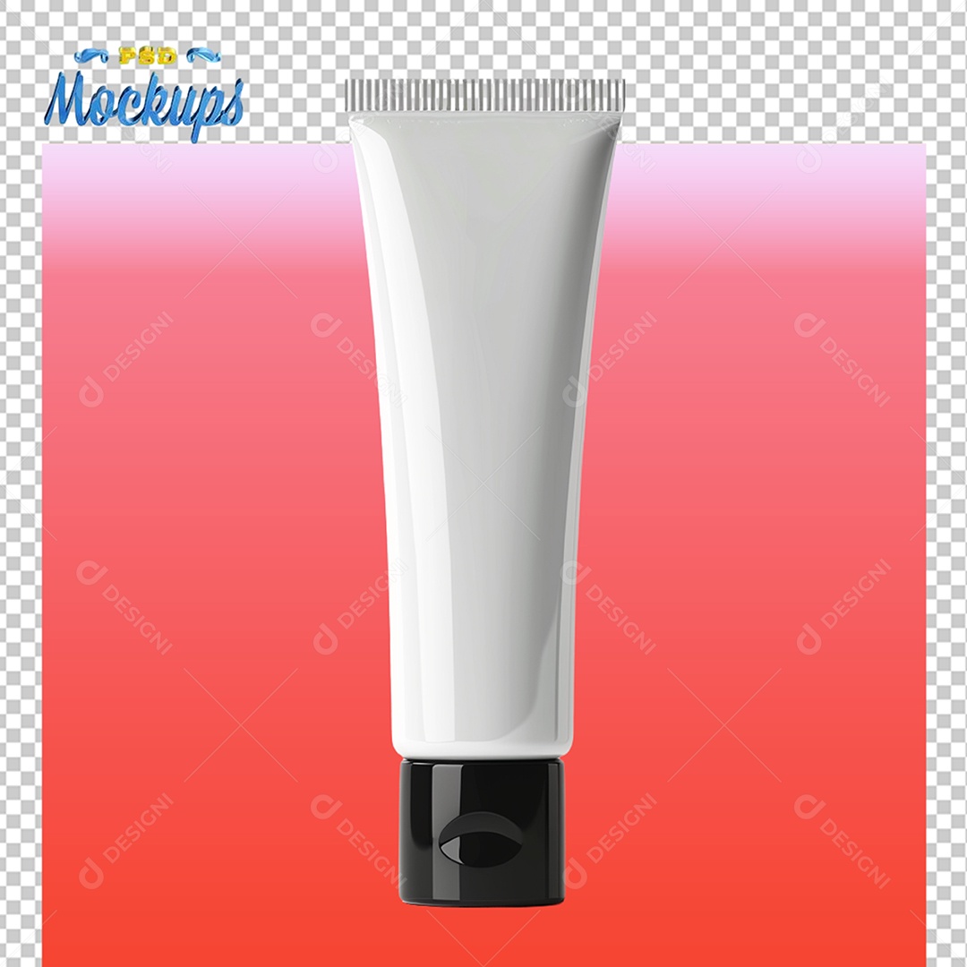 Frasco e Creme Mockup PSD Editável