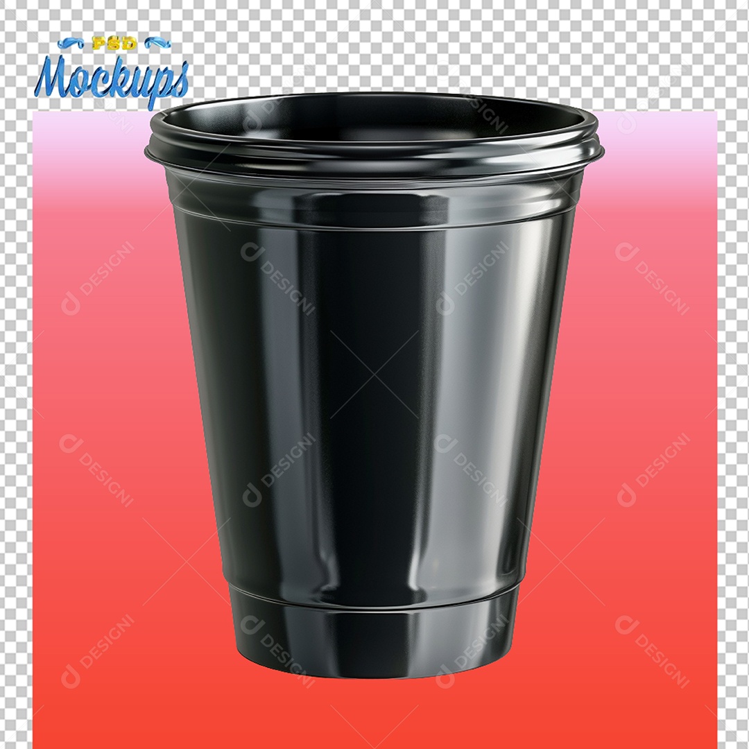 Caixa de Presente Mockup PSD Editável