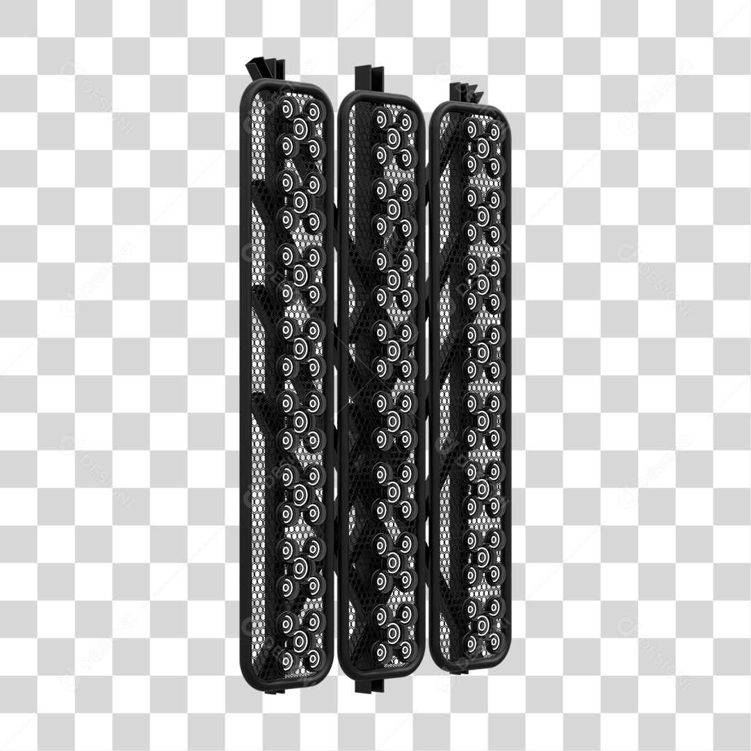 Kit Painel de Metal PNG Transparente