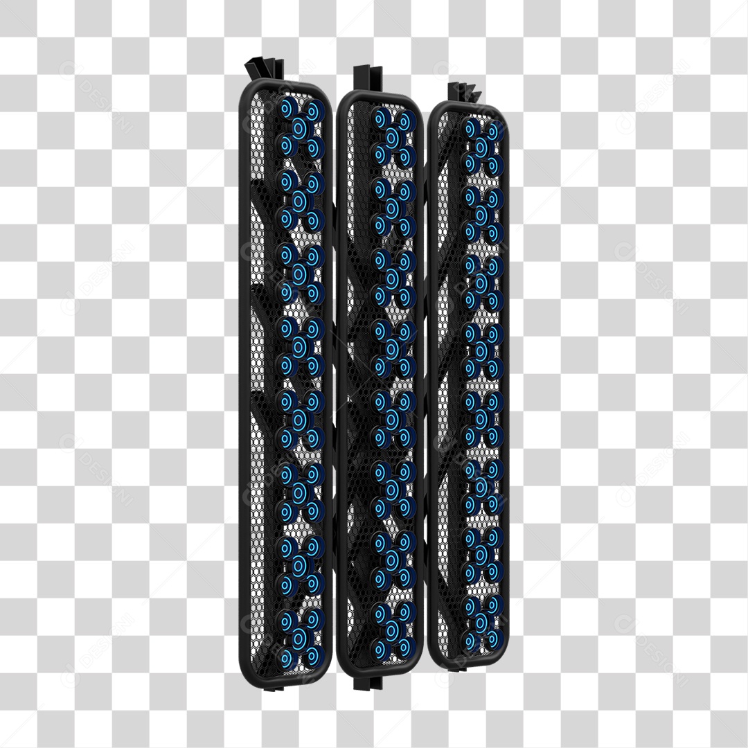 Kit Painel de Metal PNG Transparente