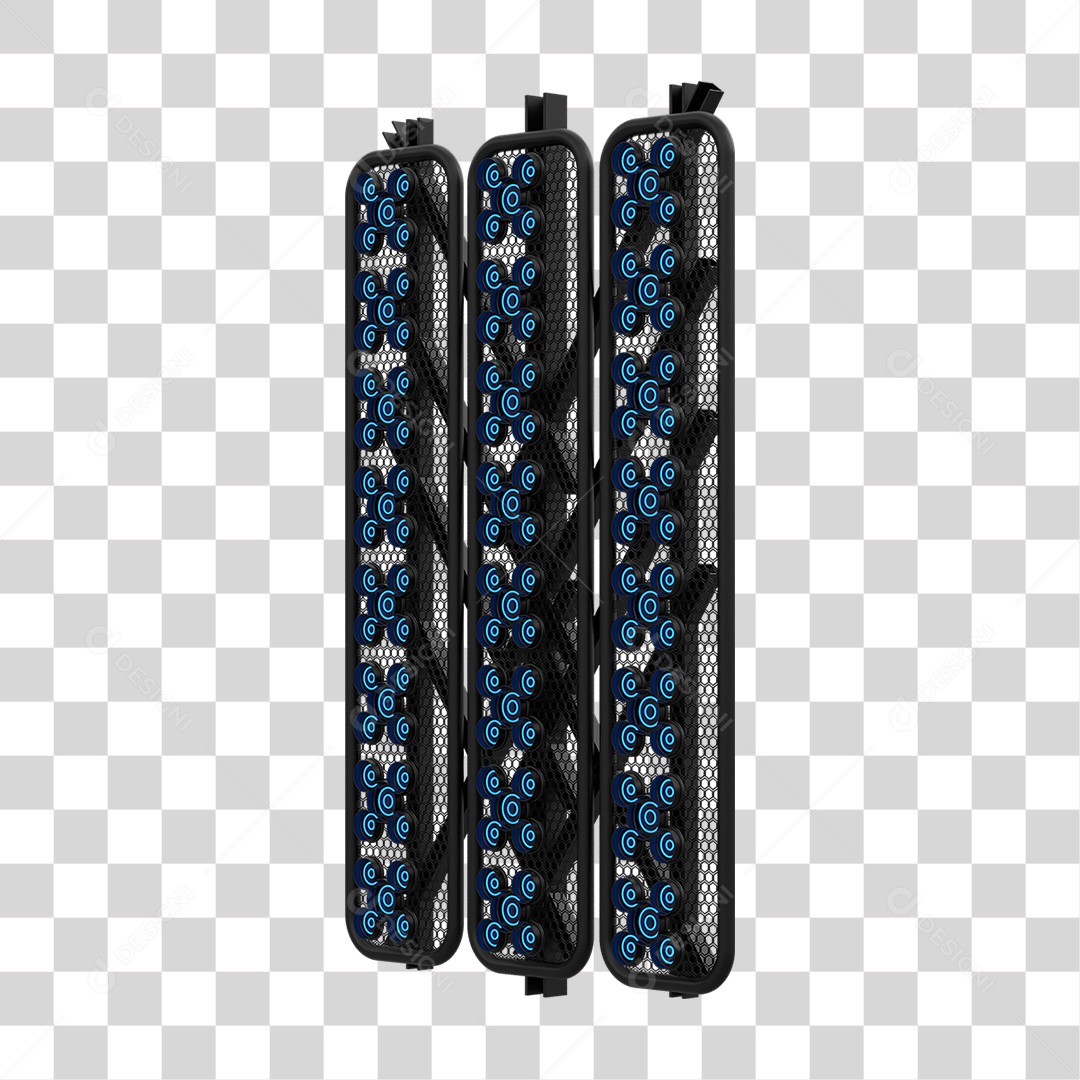 Kit Painel de Metal PNG Transparente