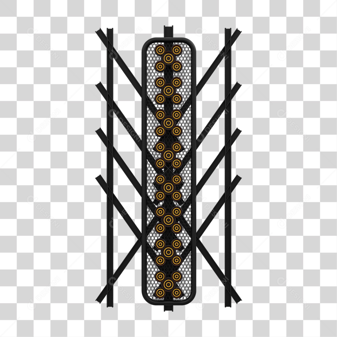 Kit Painel de Metal PNG Transparente