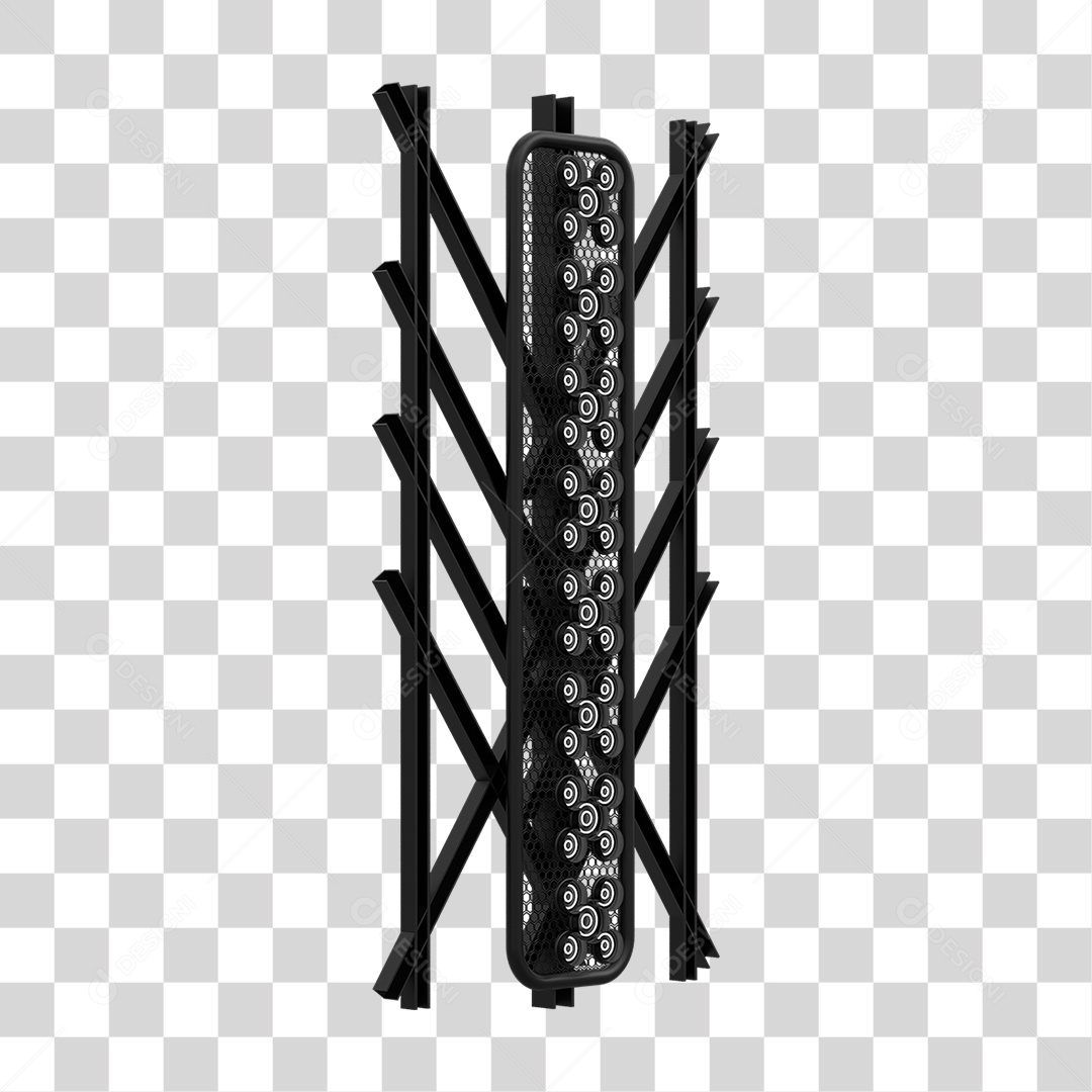 Kit Painel de Metal PNG Transparente