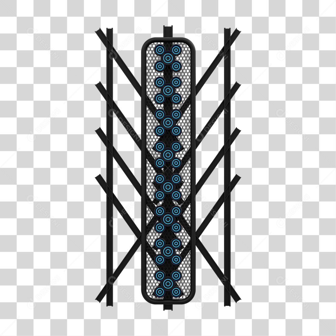 Kit Painel de Metal PNG Transparente