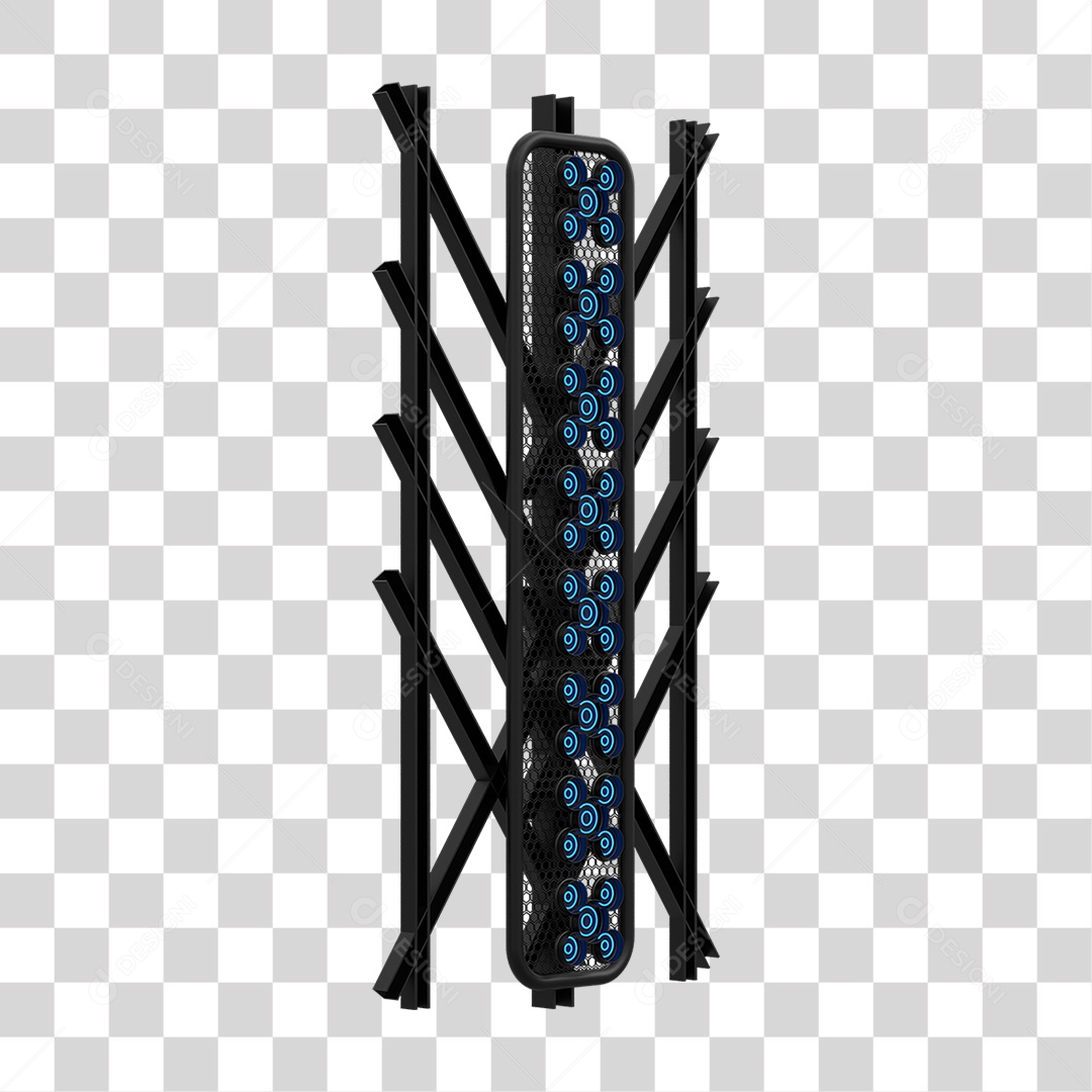 Kit Painel de Metal PNG Transparente