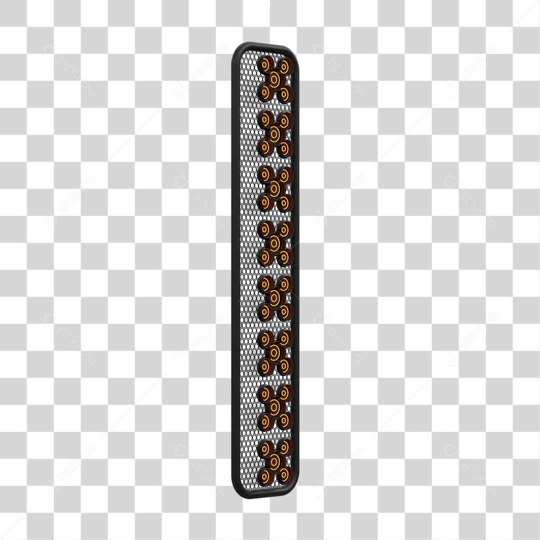 Kit Painel de Metal PNG Transparente