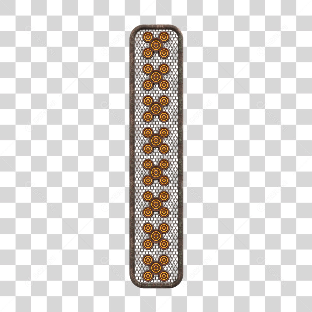 Kit Painel de Metal PNG Transparente