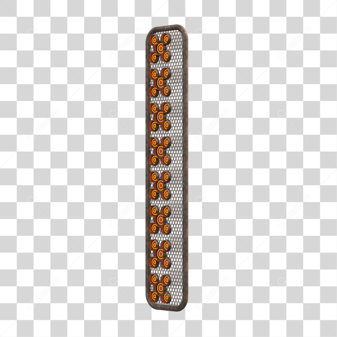 Kit Painel de Metal PNG Transparente