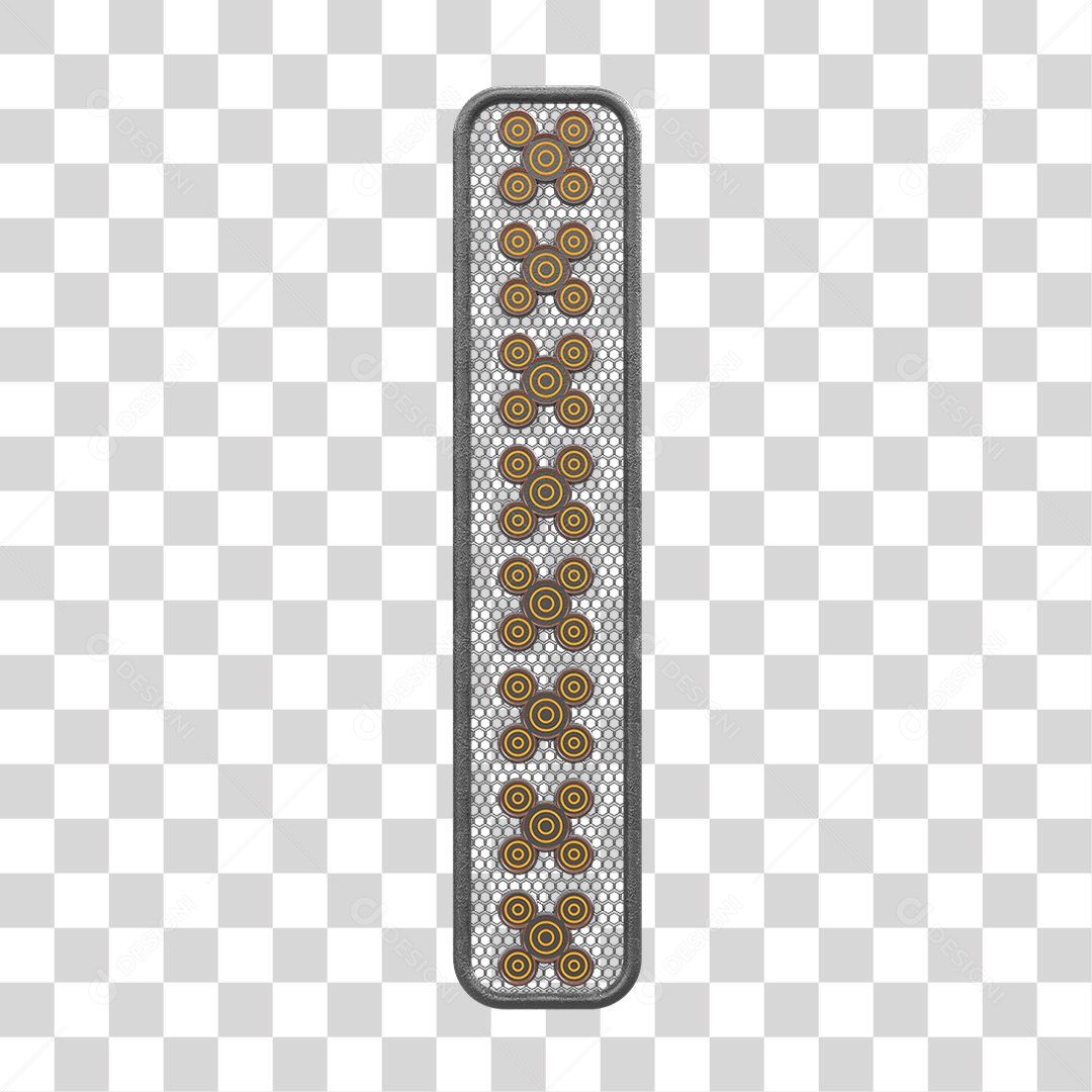 Kit Painel de Metal PNG Transparente