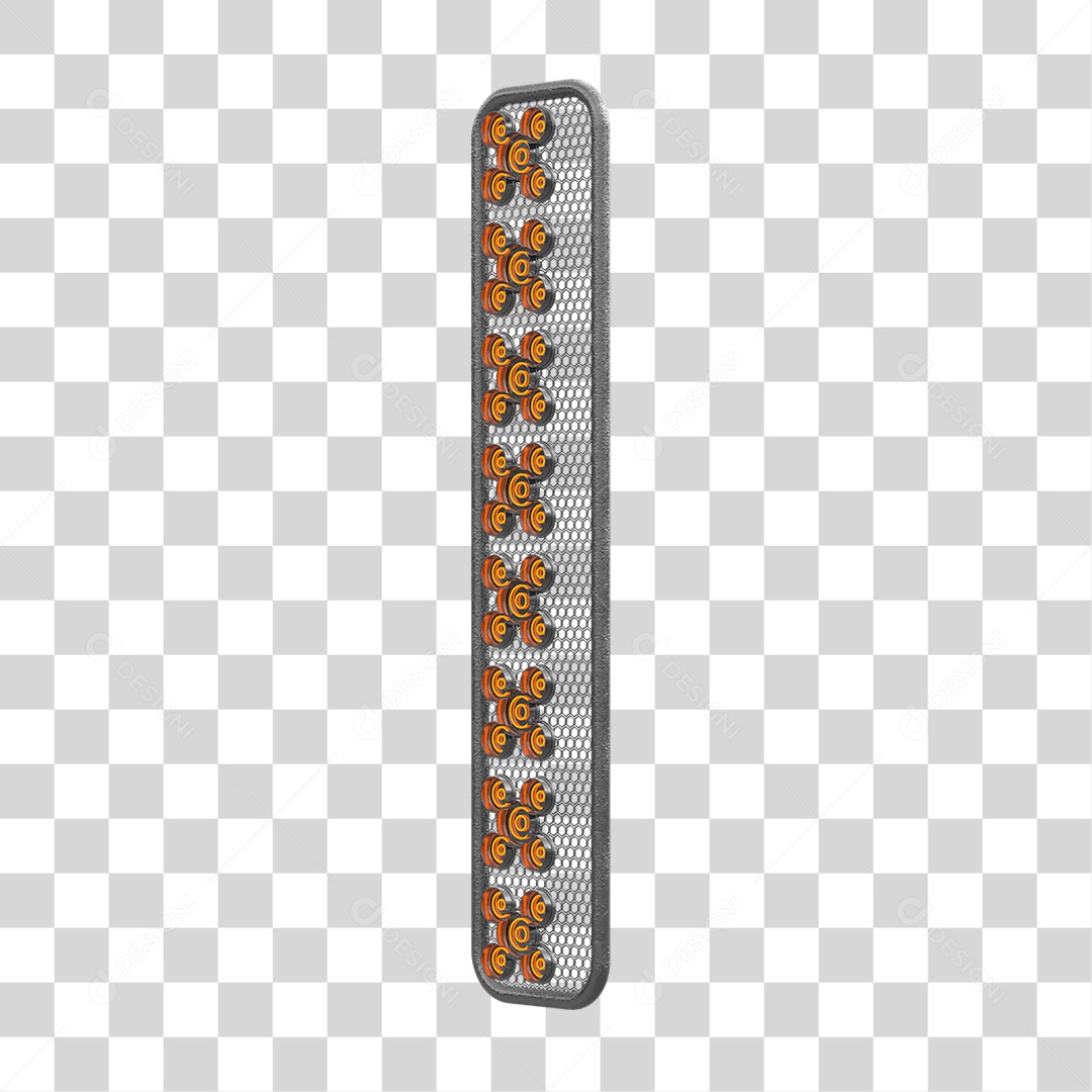 Kit Painel de Metal PNG Transparente