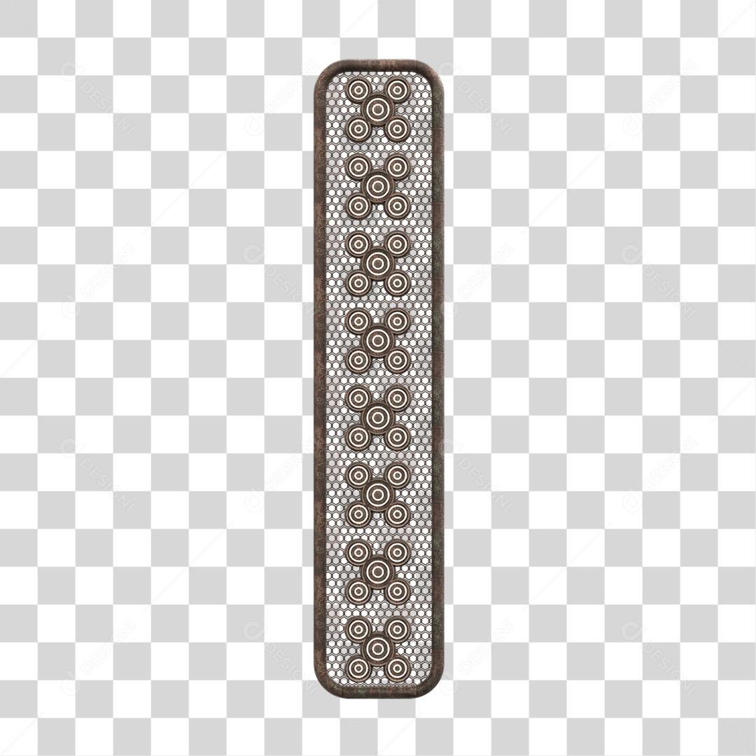 Kit Painel de Metal PNG Transparente