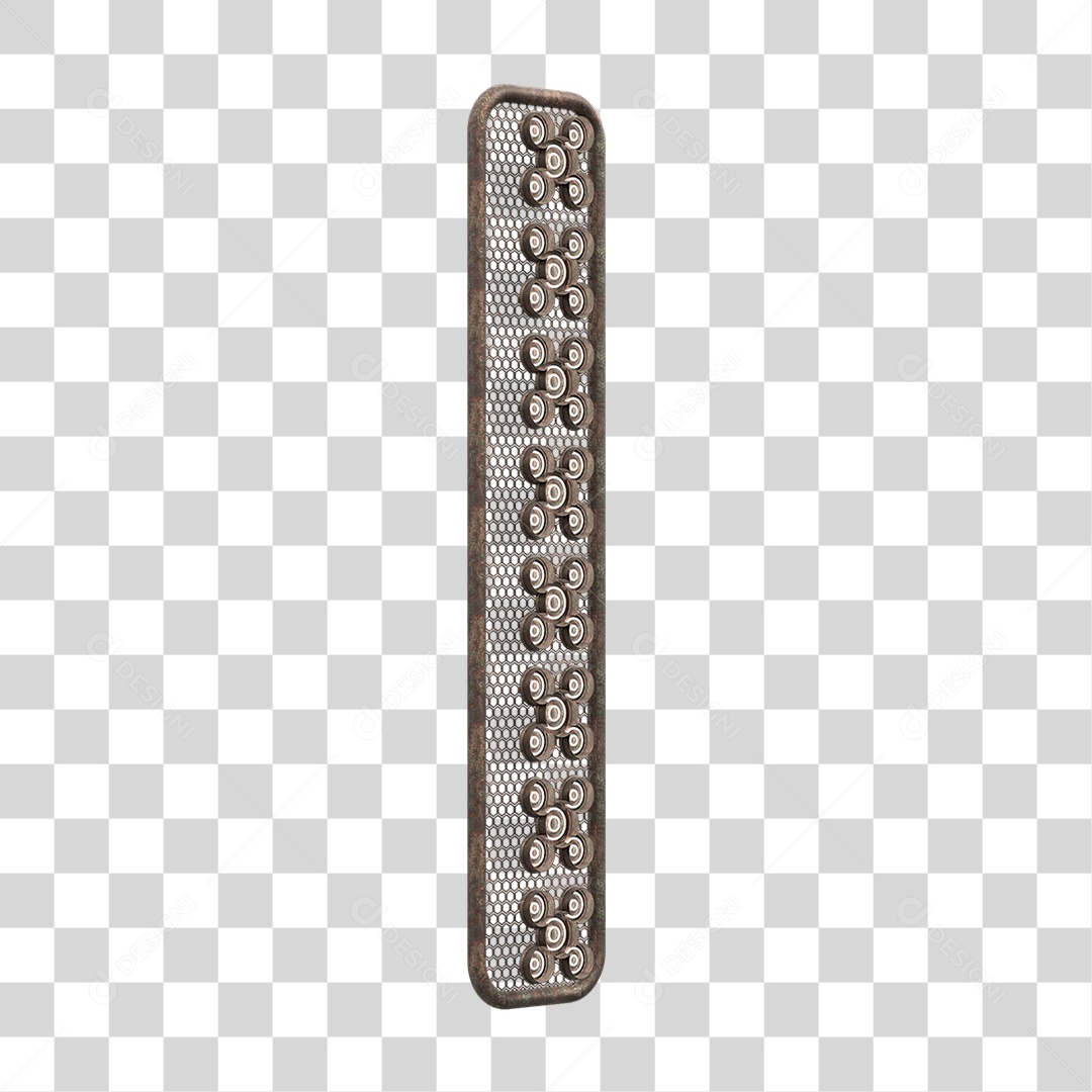 Kit Painel de Metal PNG Transparente