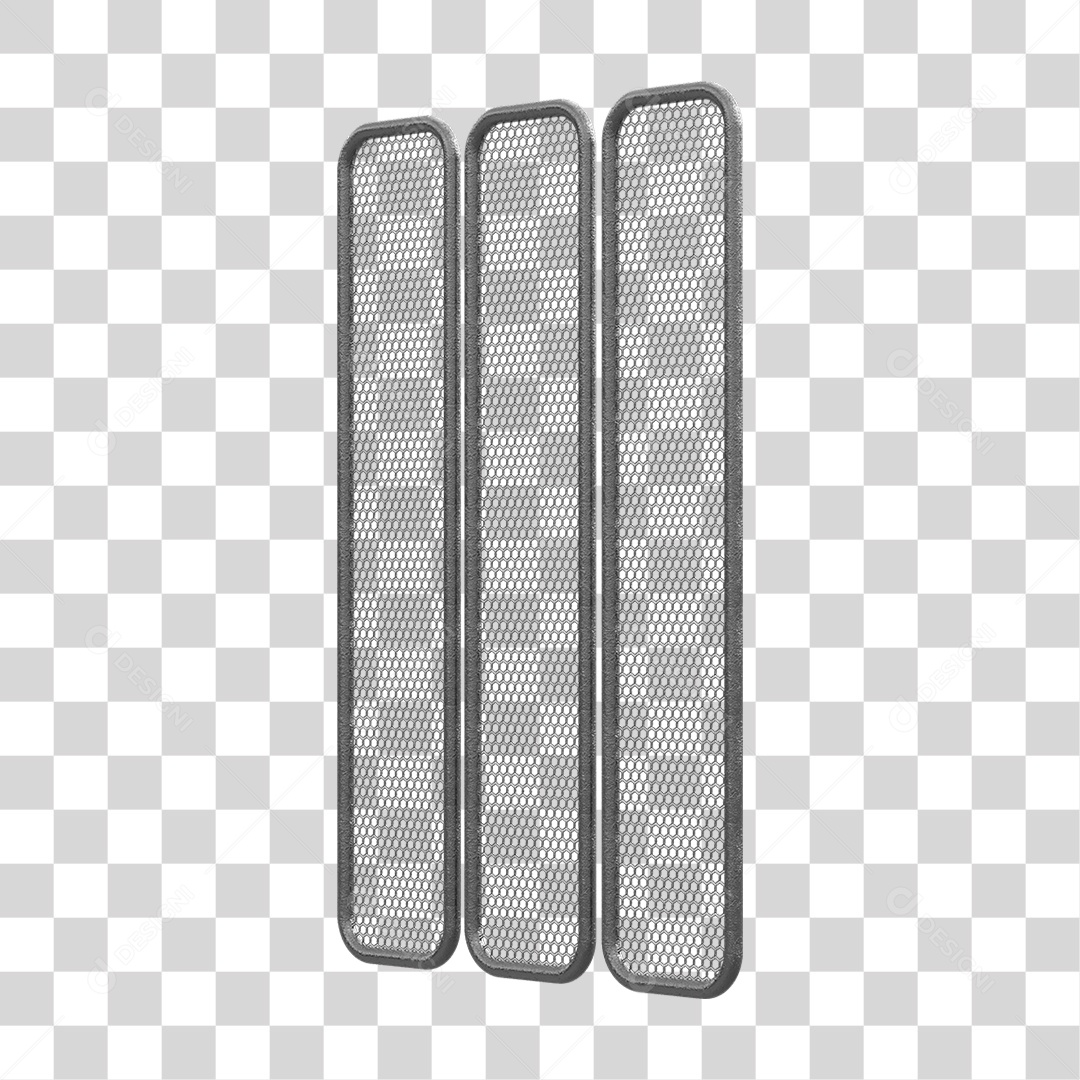 Kit Painel de Metal PNG Transparente