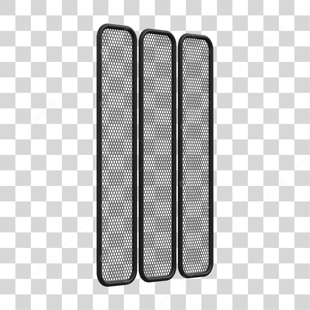 Kit Painel de Metal PNG Transparente