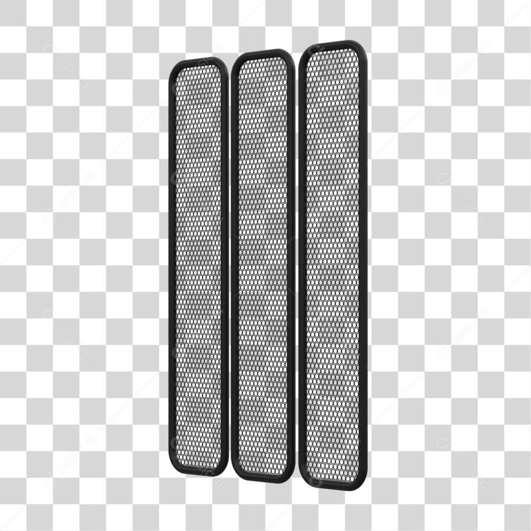 Kit Painel de Metal PNG Transparente