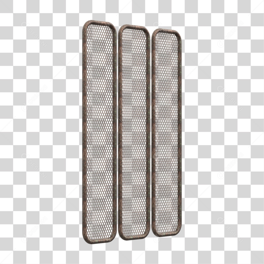 Kit Painel de Metal PNG Transparente