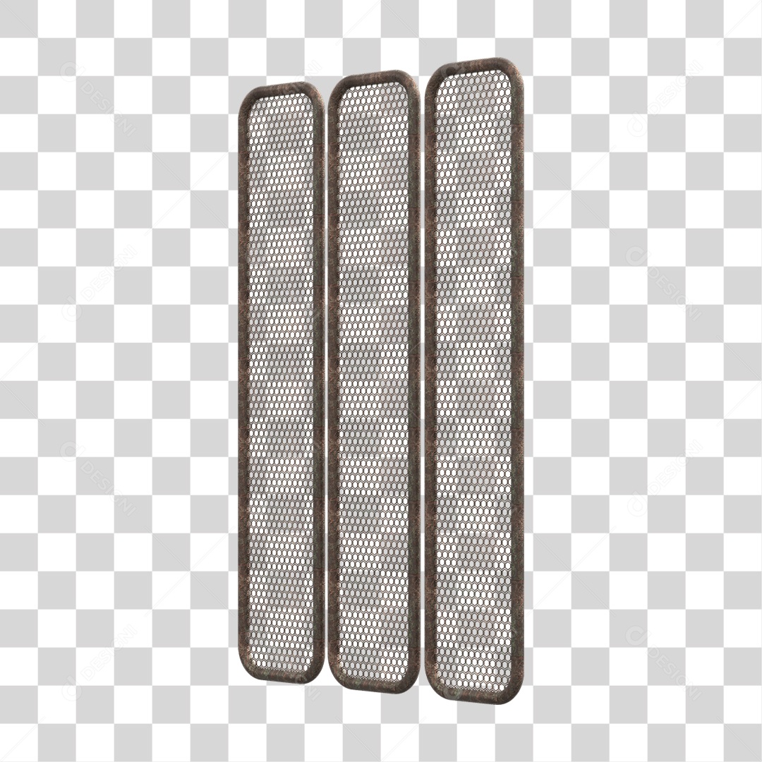 Kit Painel de Metal PNG Transparente