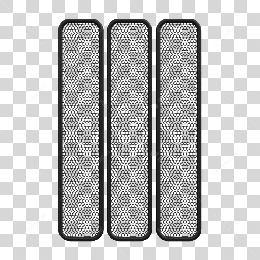 Kit Painel de Metal PNG Transparente