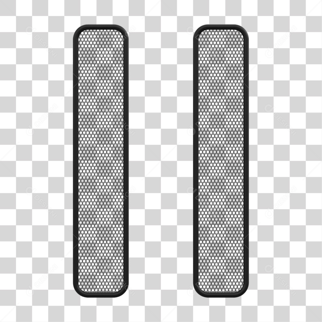 Kit Painel de Metal PNG Transparente