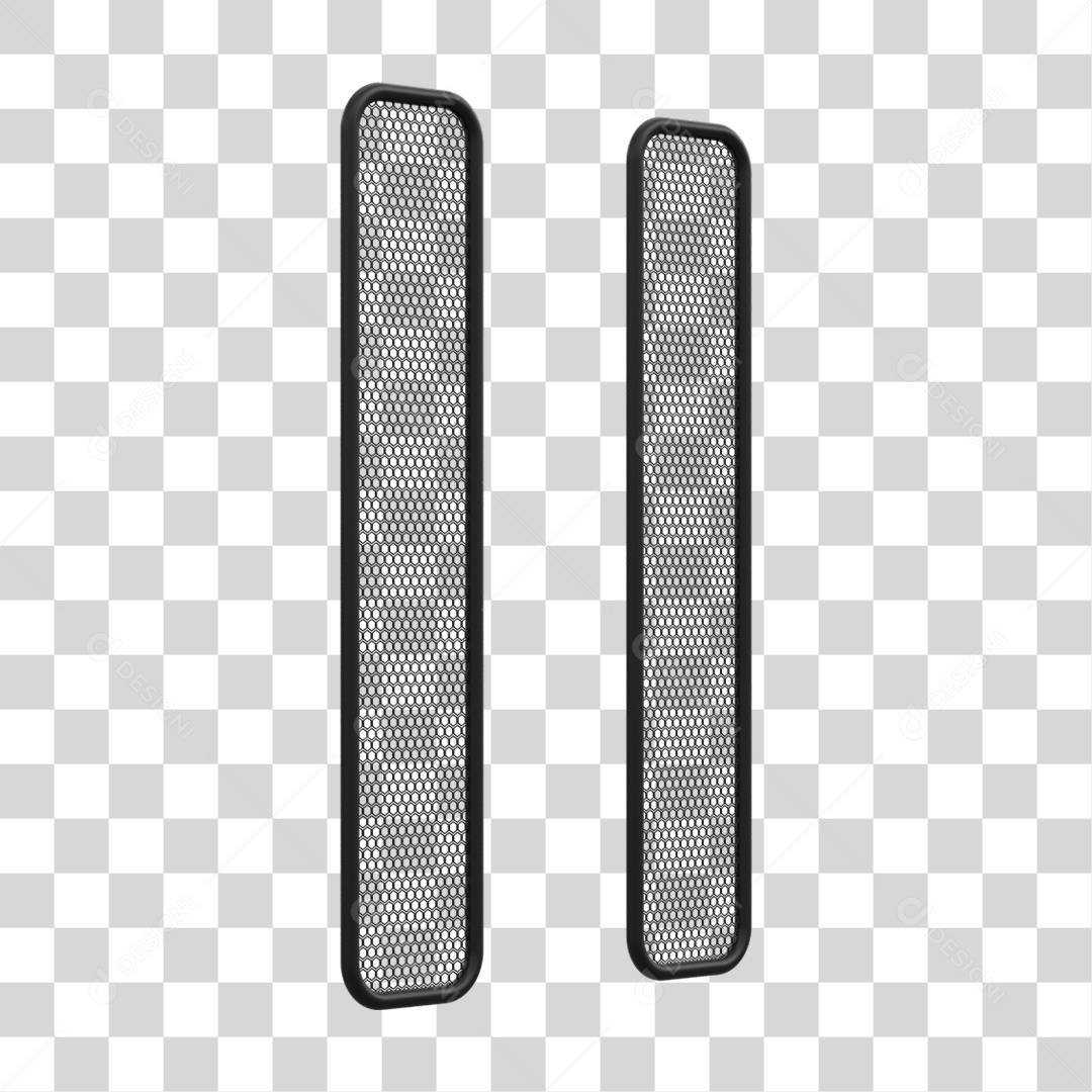 Kit Painel de Metal PNG Transparente