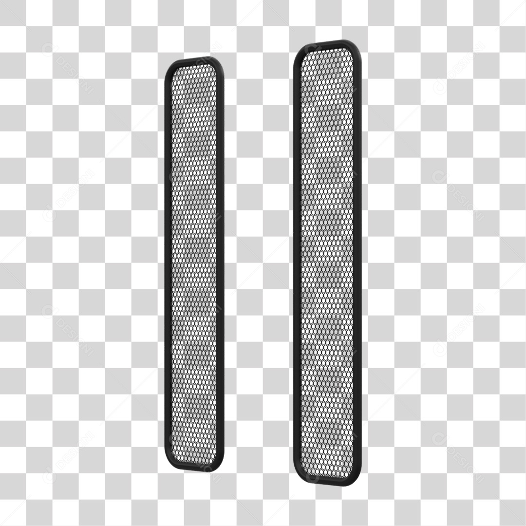 Kit Painel de Metal PNG Transparente