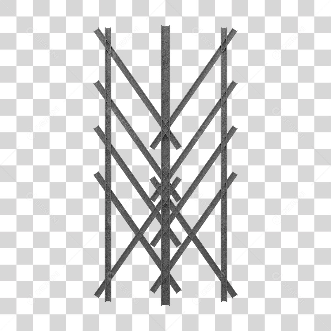 Kit Painel de Metal PNG Transparente