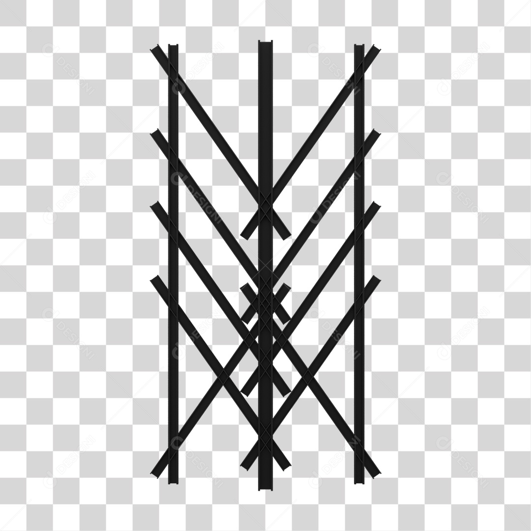 Kit Painel de Metal PNG Transparente