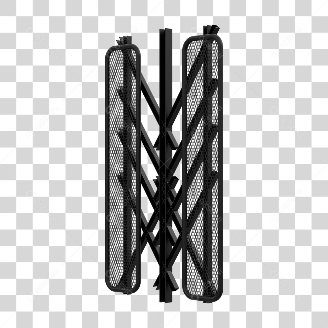 Kit Painel de Metal PNG Transparente