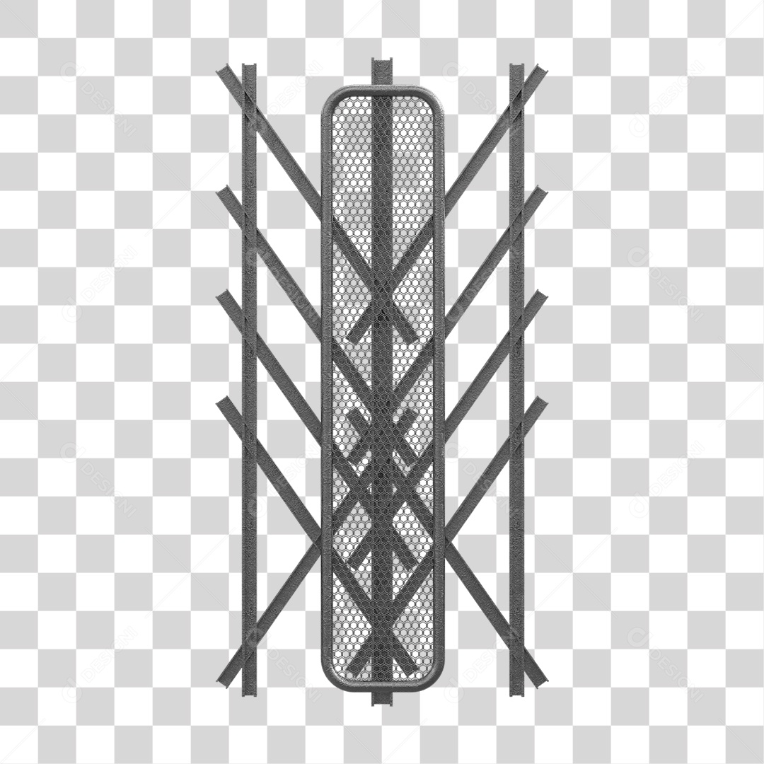 Kit Painel de Metal PNG Transparente