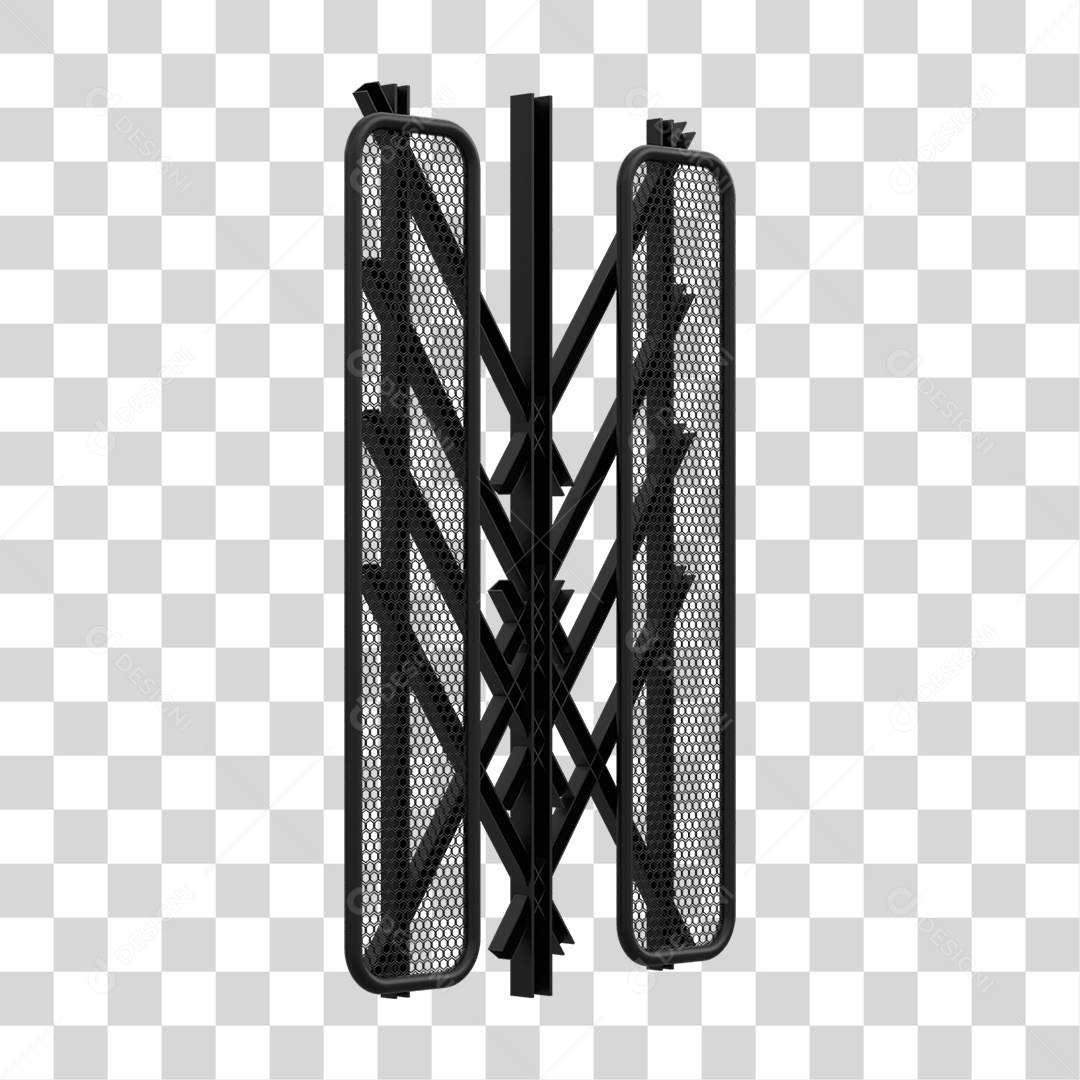 Kit Painel de Metal PNG Transparente