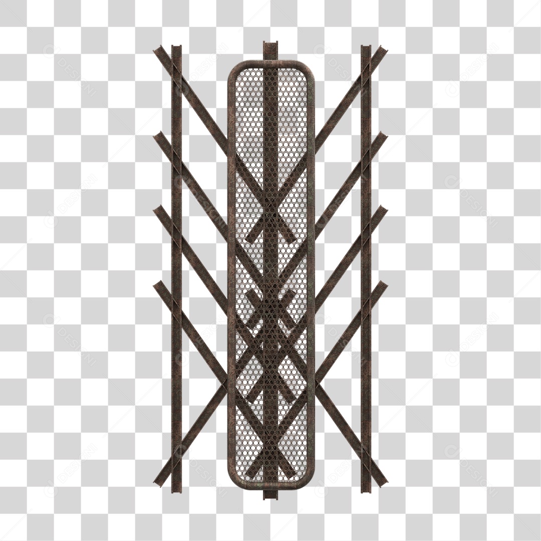 Kit Painel de Metal PNG Transparente