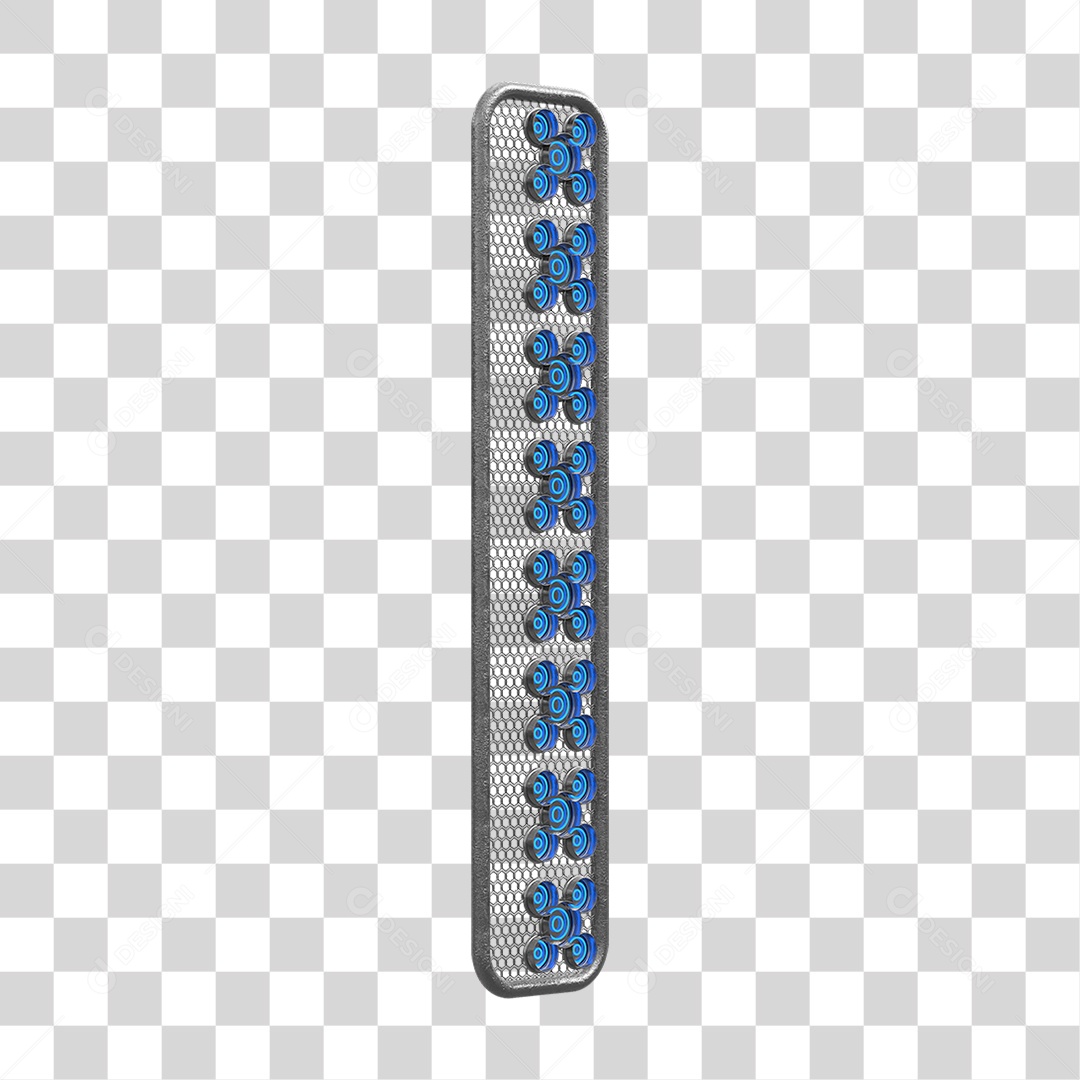 Kit Painel de Metal PNG Transparente