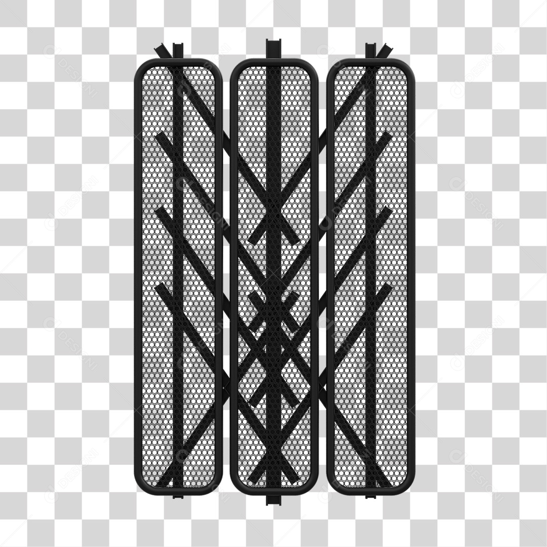 Kit Painel de Metal PNG Transparente