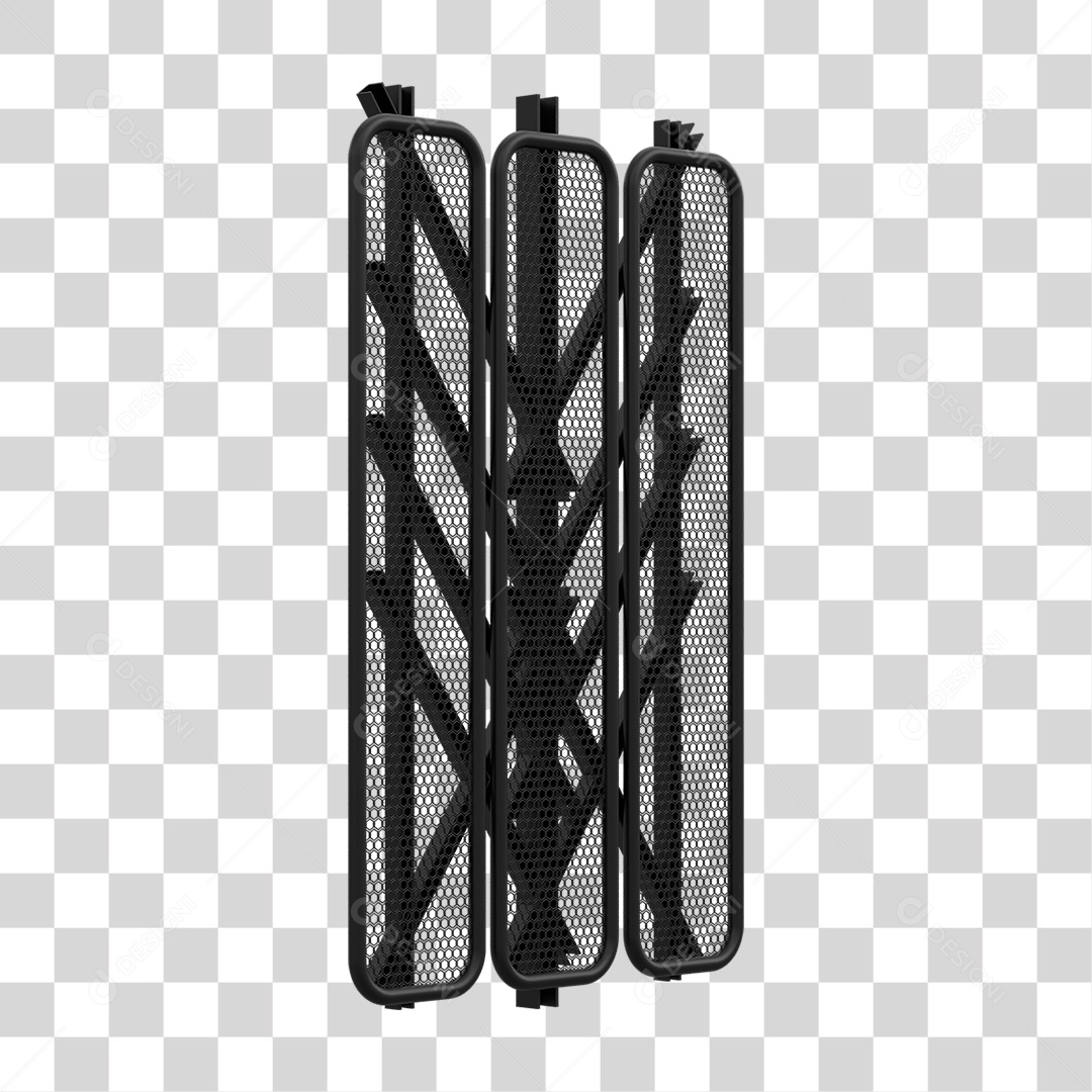 Kit Painel de Metal PNG Transparente