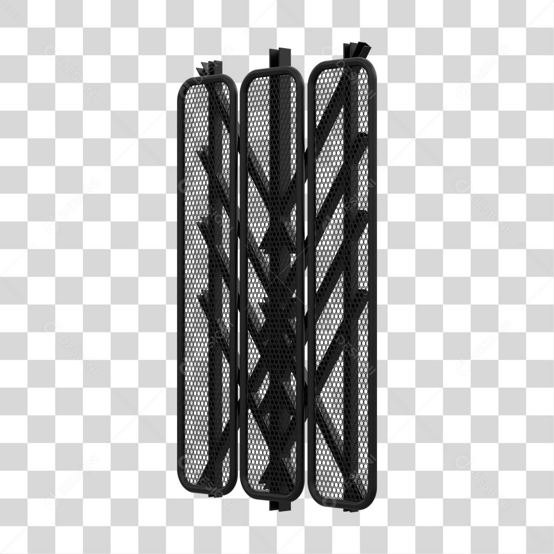 Kit Painel de Metal PNG Transparente