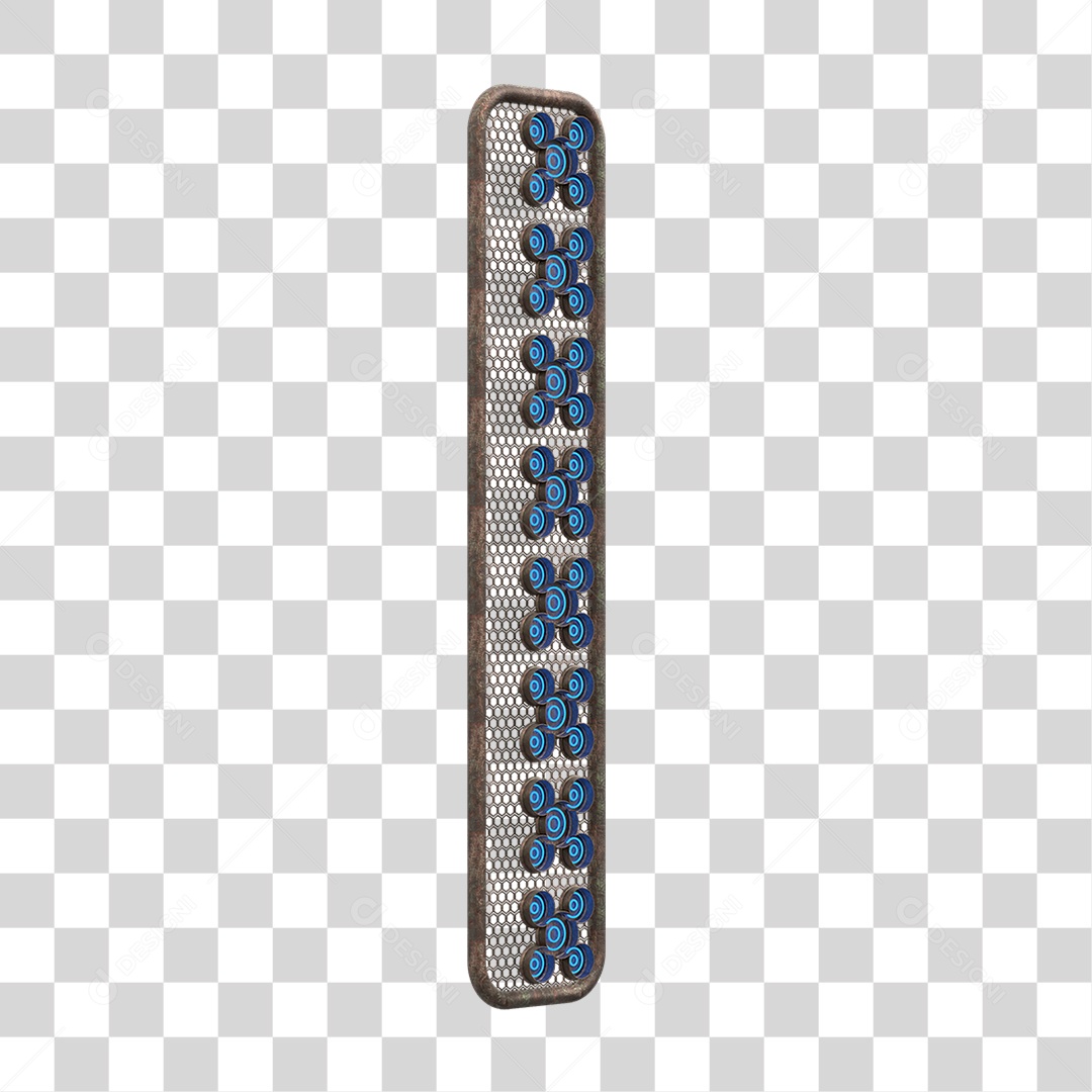 Kit Painel de Metal PNG Transparente