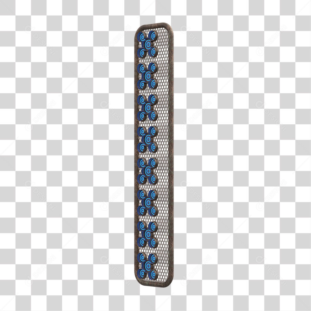 Kit Painel de Metal PNG Transparente