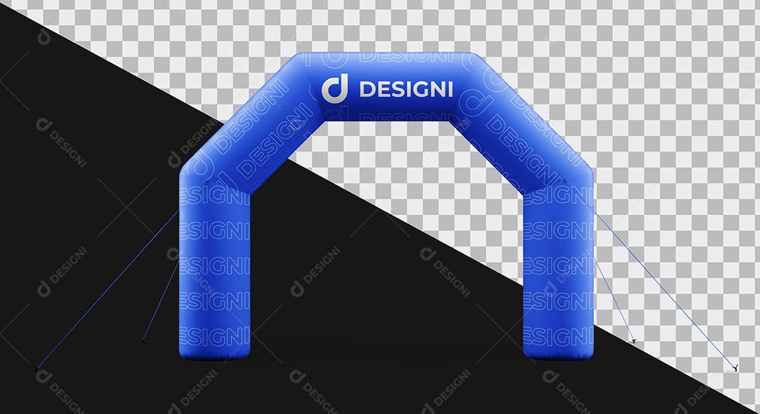 Mockup Portico De Entrada Para Eventos PSD Editável