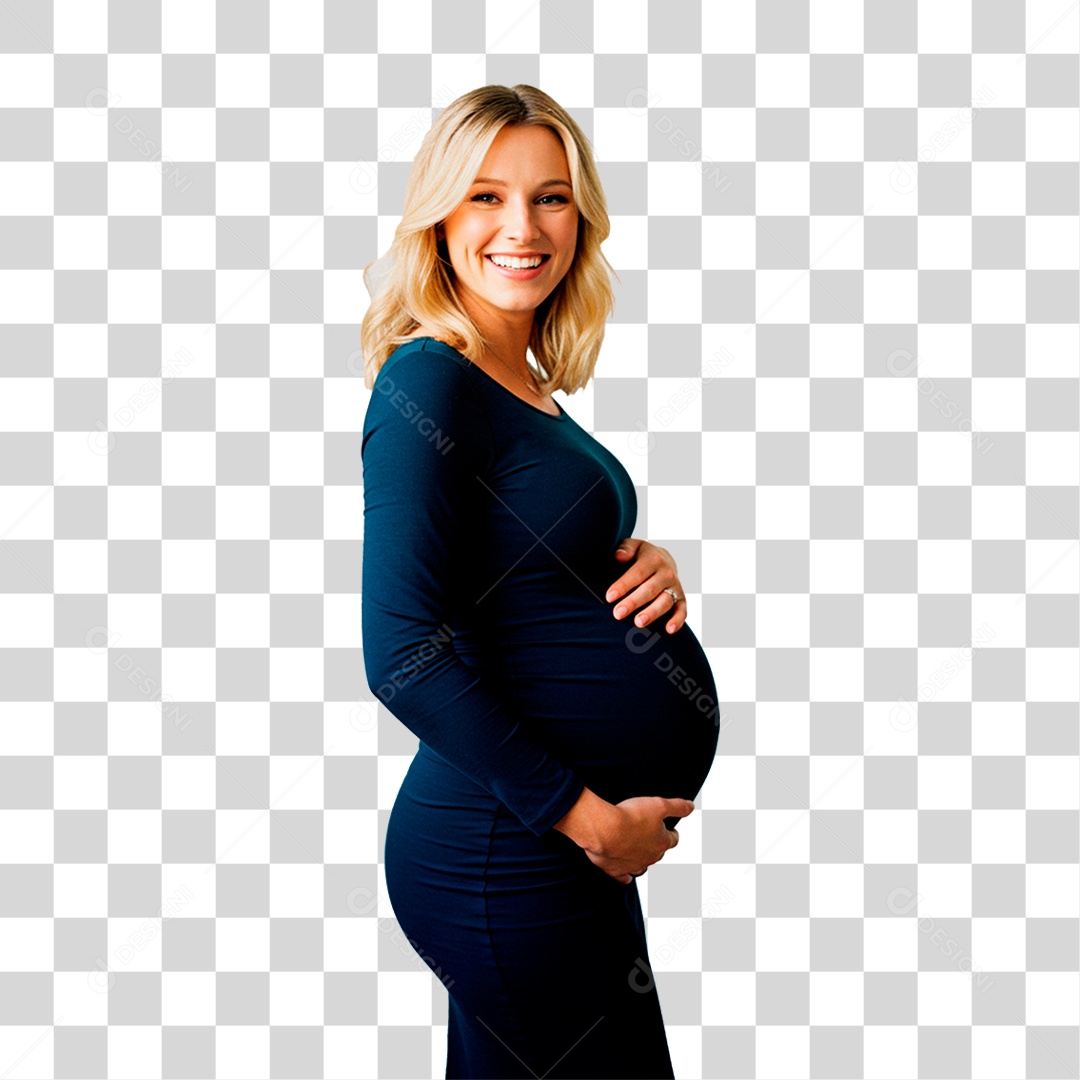 Mulher Grávida PNG Transparente