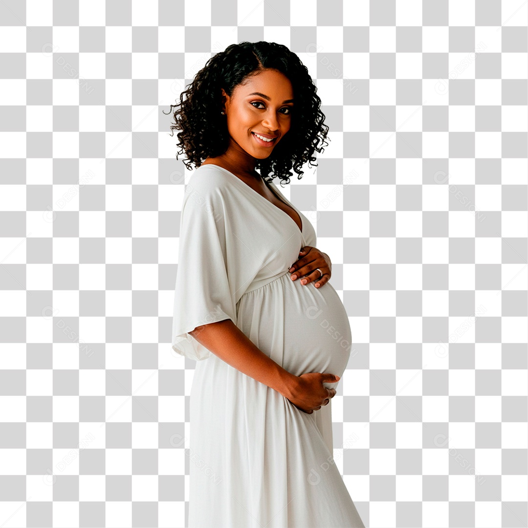 Mulher Grávida PNG Transparente