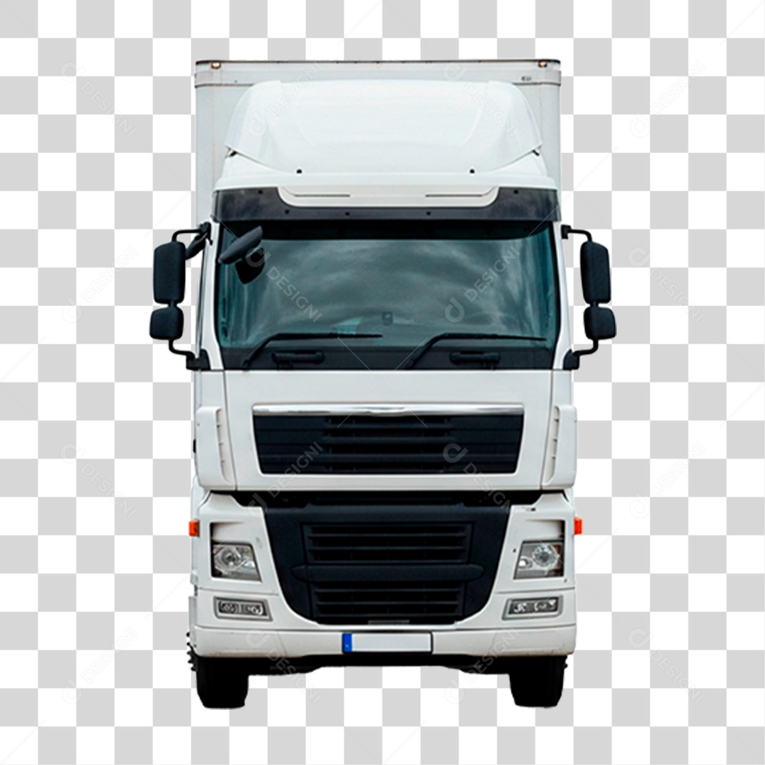 Caminhão Branco PNG Transparente