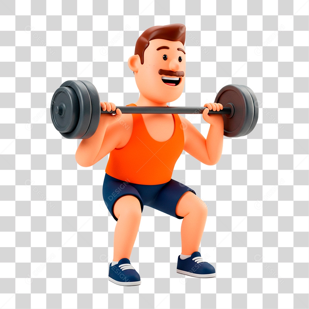 Man Training Transparent PNG