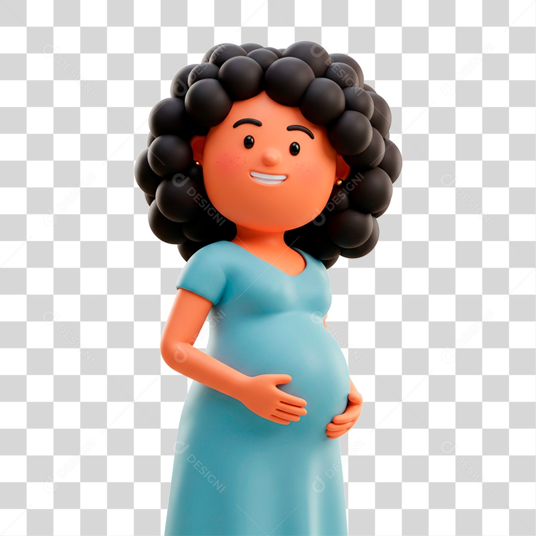 Mulher Grávida PNG Transparente
