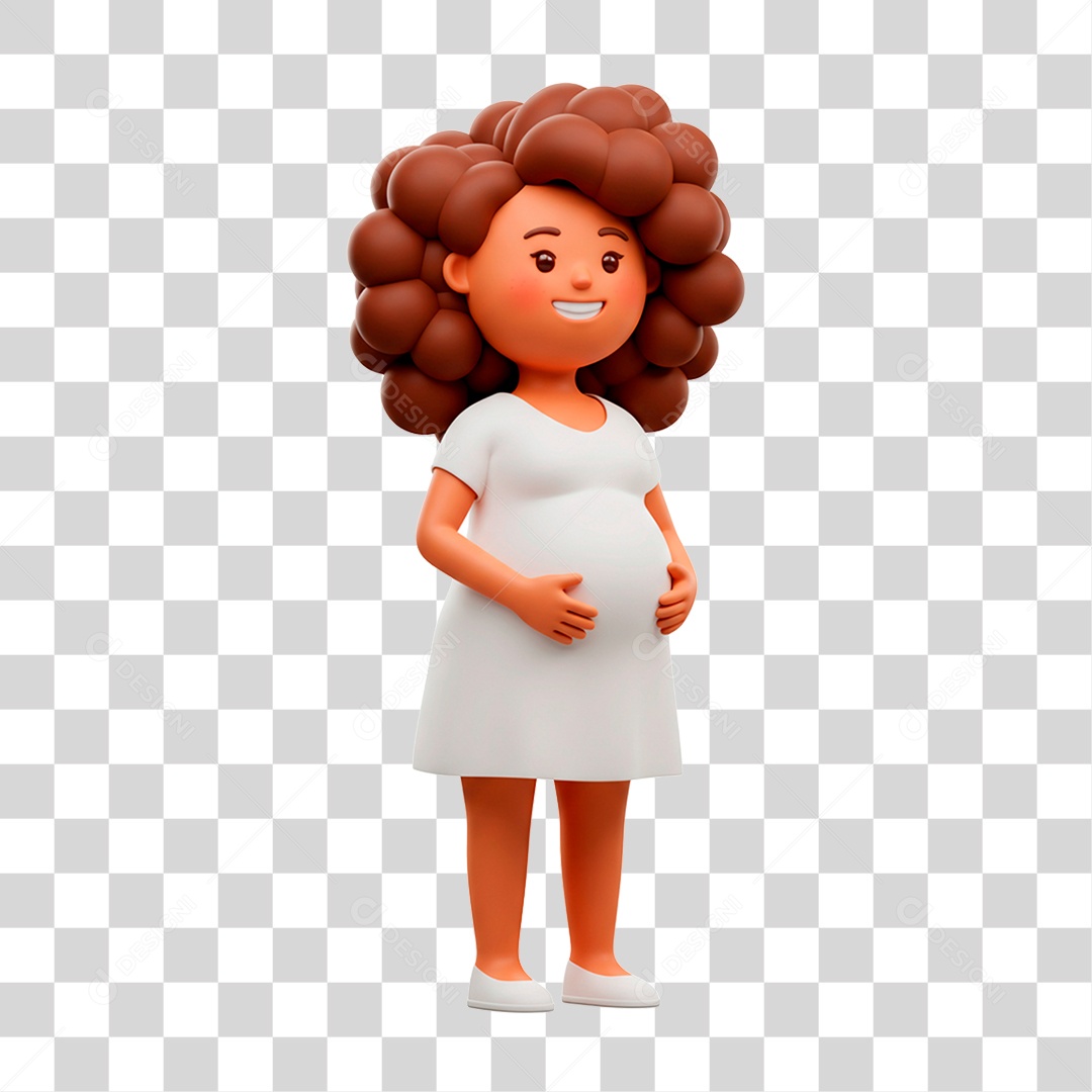 Mulher Grávida PNG Transparente